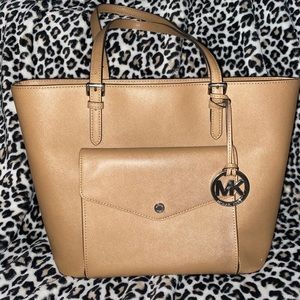 Authentic Brown Michael Kors Tote